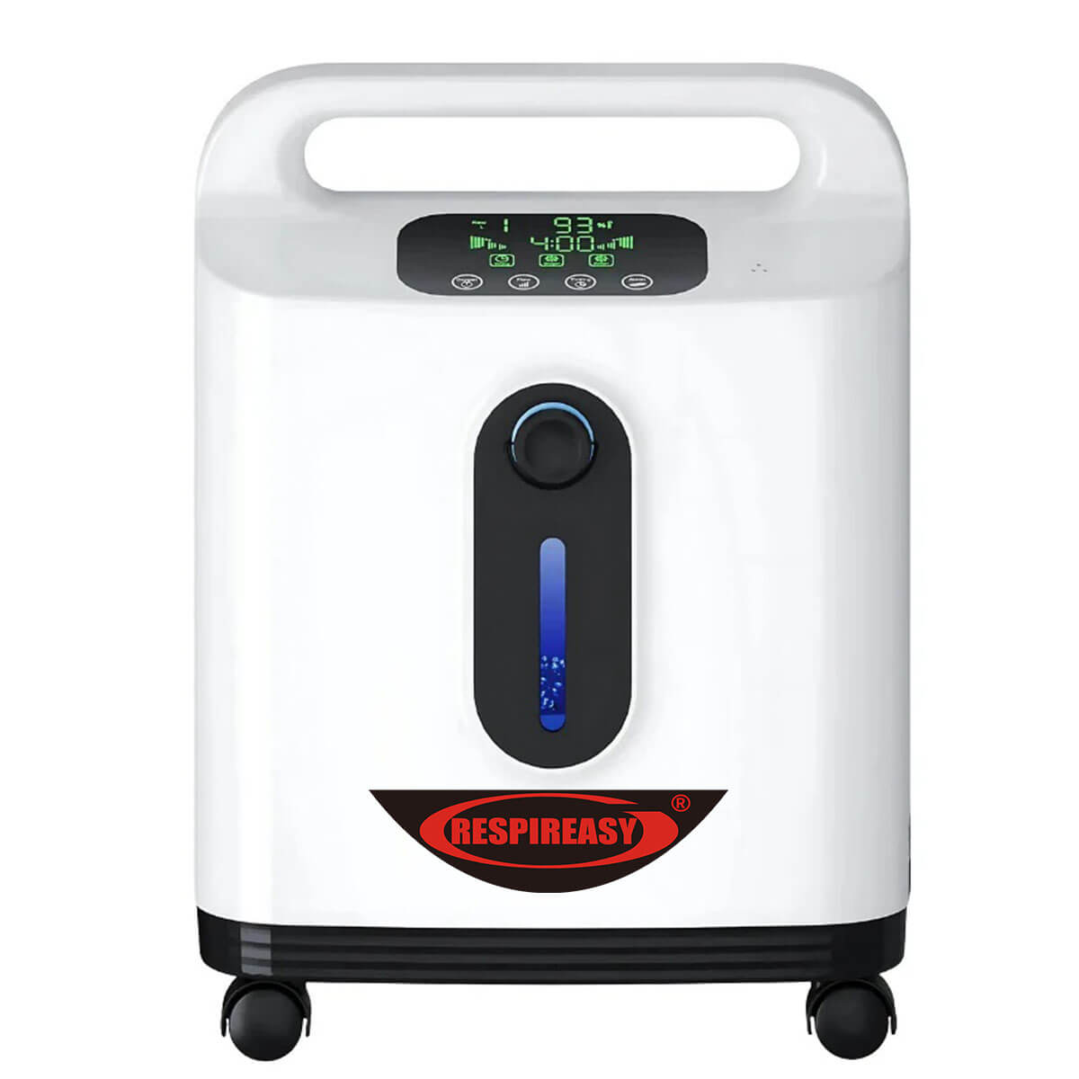 RESPIREASY Home Use Portable Oxygen Concentrator 2-9 Liter Per Minute Continuous Flow O2 Concentrator Machine 110V/220V RE-P2L