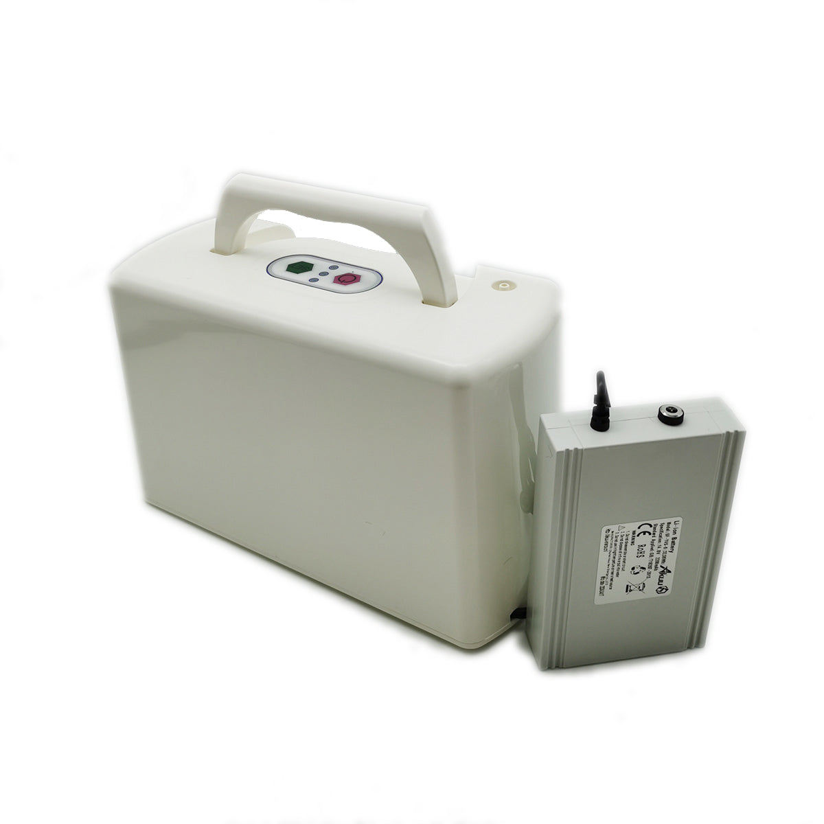 Home Portable Oxygen Concentrator 2.0 kg Lightweight Oxygen Making Machine With Removable Lithium Battery