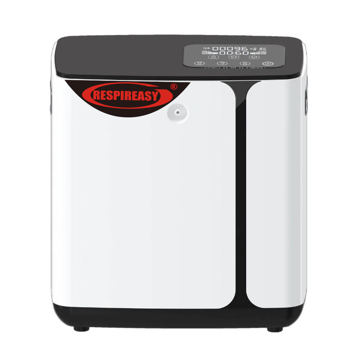 RESPIREASY Home Use Portable Oxygen Concentrator 1-8 Liter Per Minute Continuous Flow O2 Concentrator Machine 110V/220V RE-R1L