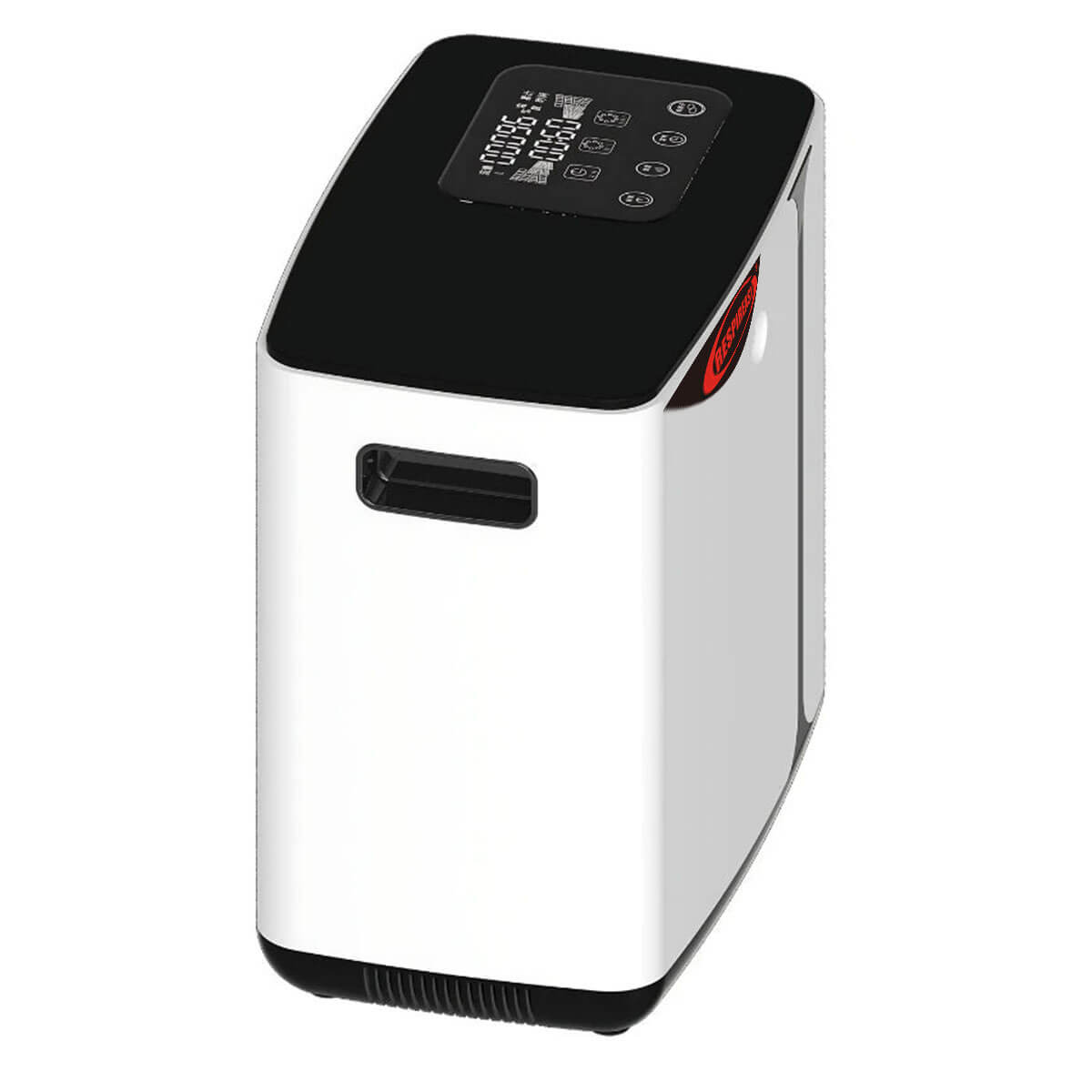 RESPIREASY Home Use Portable Oxygen Concentrator 1-8 Liter Per Minute Continuous Flow O2 Concentrator Machine 110V/220V RE-R1L