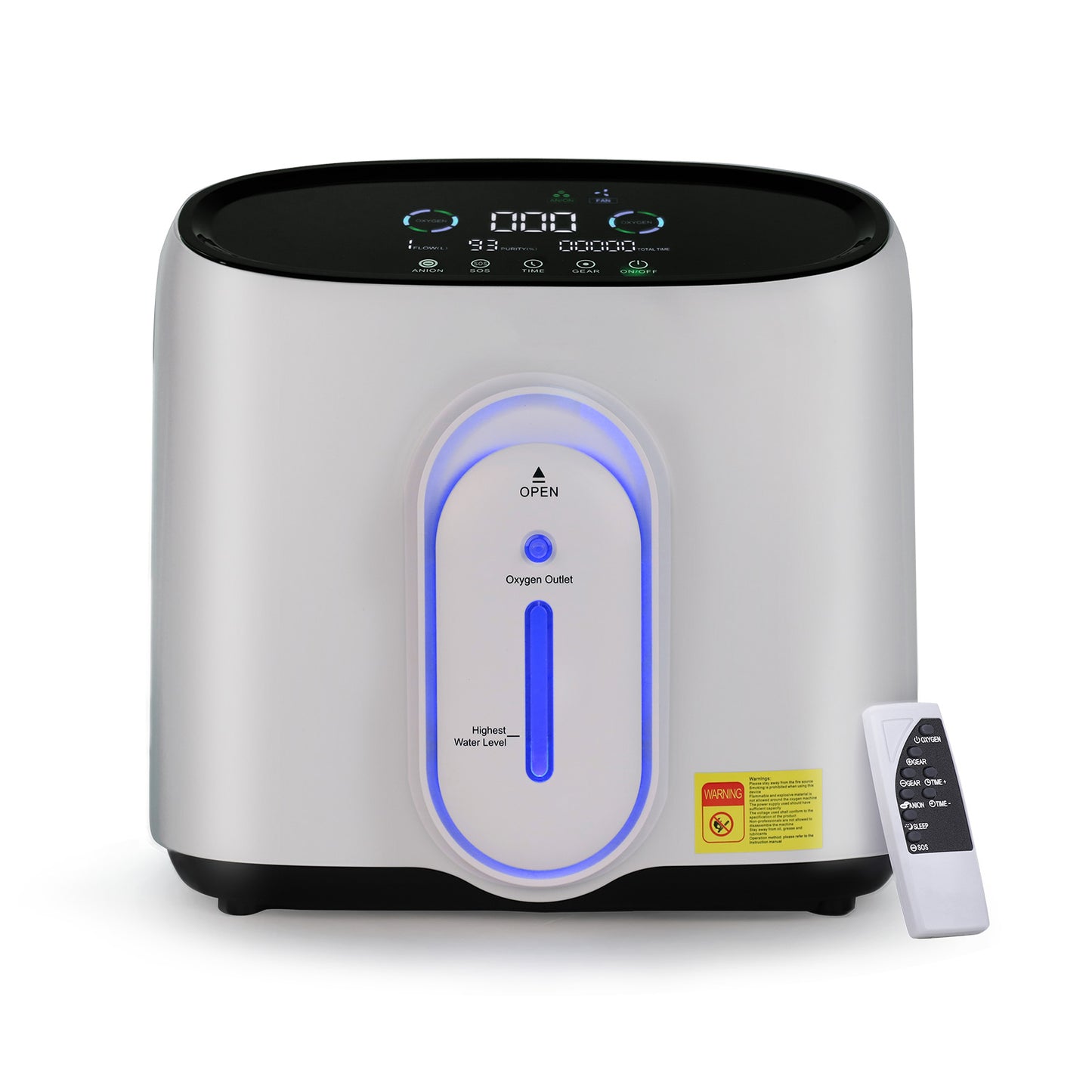 Home use Portable Oxygen Concentrator Q1W 8 Liter Oxygen Concentrator