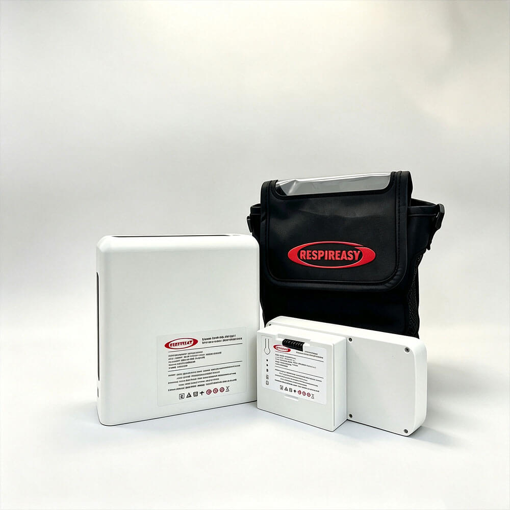 Handheld Home Portable Oxygen Concentrator 6 LPM 1.1 KG Mini Oxygen Concentrators Small Size with Lithium Battery
