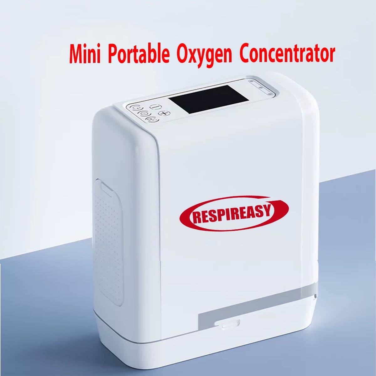 Small Portable Oxygen Concentrator 7Liter Lightweight Rechargeable Oxygen Machine Making O2 for Travel & Home Oxygen Therapy