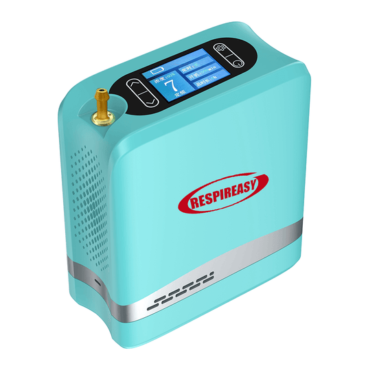 Mini Portable Oxygen Concentrator 93% High O2 Purity 7Liters O2 Flow Compact Oxygen Making Machine Traveling up to 6 Hours