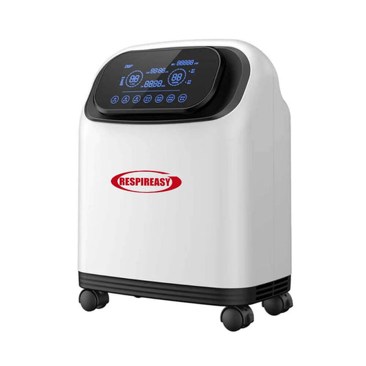 RESPIREASY Home Use Portable Oxygen Concentrator 2-9 Liter Per Minute Continuous Flow O2 Concentrator Machine 110V/220V RE-S2L