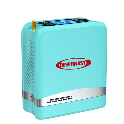 Mini Tragbarer Sauerstoffkonzentrator 93 % hohe O2-Reinheit 7 Liter O2-Fluss Kompaktes Sauerstoffgerät Reisen bis zu 6 Stunden