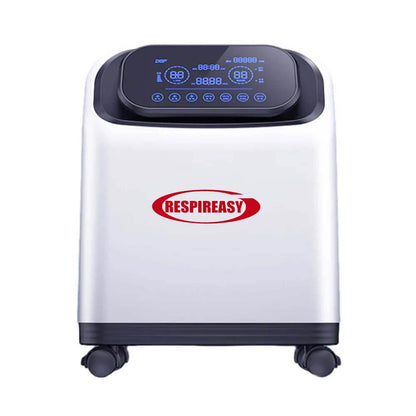 RESPIREASY Home Use Portable Oxygen Concentrator 2-9 Liter Per Minute Continuous Flow O2 Concentrator Machine 110V/220V RE-S2L