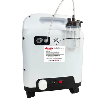 RESPIREASY Home Use Portable Oxygen Concentrator 2-9 Liter Per Minute Continuous Flow O2 Concentrator Machine 110V/220V RE-S2L
