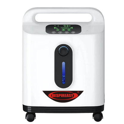 RESPIREASY Home Use Portable Oxygen Concentrator 2-9 Liter Per Minute Continuous Flow O2 Concentrator Machine 110V/220V RE-P2L