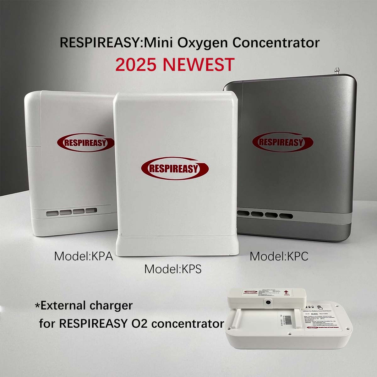 Buy Oxygen Accessory Part: Original External Battery for RespirEasy Mini Portable Oxygen Concentrator (External Backup Lithium Battery)