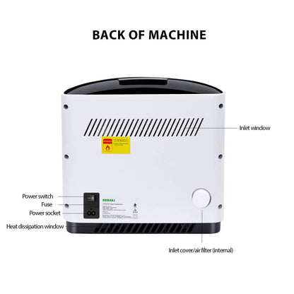 DEDAKJ Home Portable Oxygen Concentrator 7 Liters 90% Purity Room O2 Generator Machine Low Price for Personal Sleeping Use 110V/220V