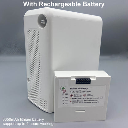 Handheld Home Portable Oxygen Concentrator 6 LPM 1.1 KG Mini Oxygen Concentrators Small Size with Lithium Battery