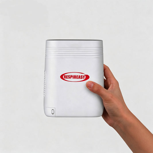 Lightweight Portable Oxygen Concentrator 2.3kg with 1-5L Continuous Flow Rechargeable Oxygen Machine for Home & Travel Use