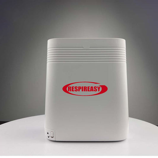 RESPIREASY Small Portable Oxygen Concentrator 5 Liters Per Minute Continuous Flow Oxygenerator with Battery RE-Y5