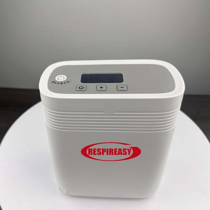 RESPIREASY Small Portable Oxygen Concentrator 5 Liters Per Minute Continuous Flow Oxygenerator with Battery RE-Y5
