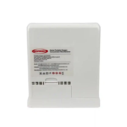 RESPIREASY 1.1kg Portable Compact Oxygen Concentrator 1-6 Liters 93% Purity O2 Generator Breathing Machine for Traveling 12V-240V RES-6