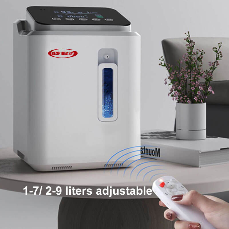 2026 Household Oxygen Concentrator 2-9 Liter Per Minute 93% High Purity Portable Oxygen Making Machine for Personal Breathing Use