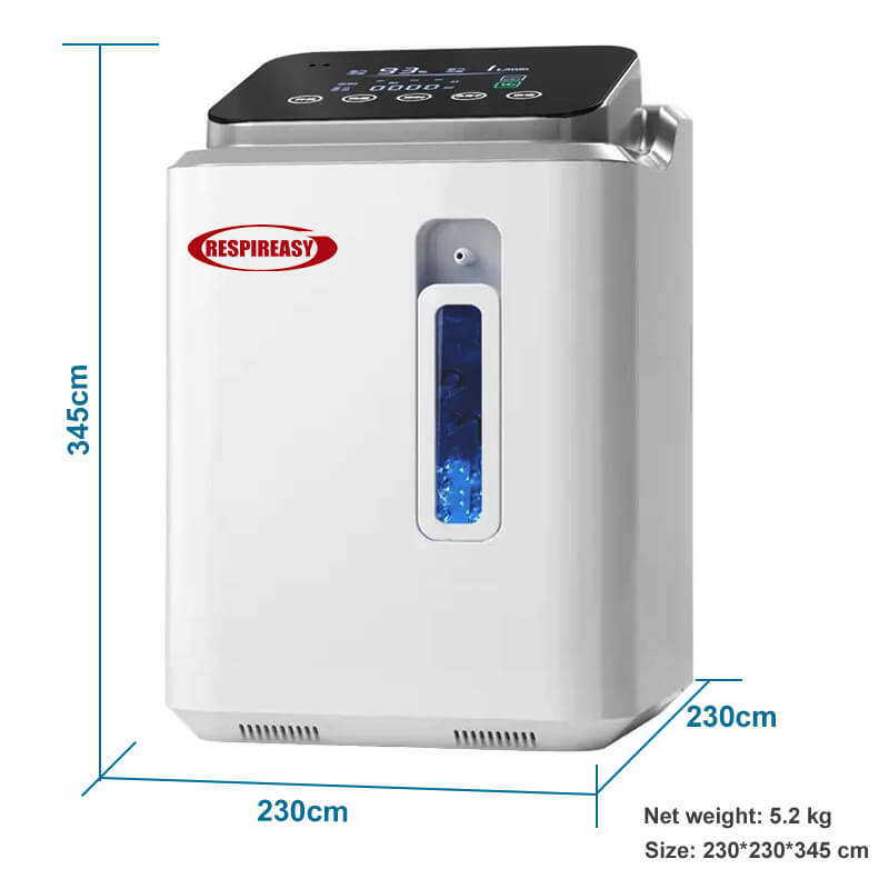 2026 Household Oxygen Concentrator 2-9 Liter Per Minute 93% High Purity Portable Oxygen Making Machine for Personal Breathing Use