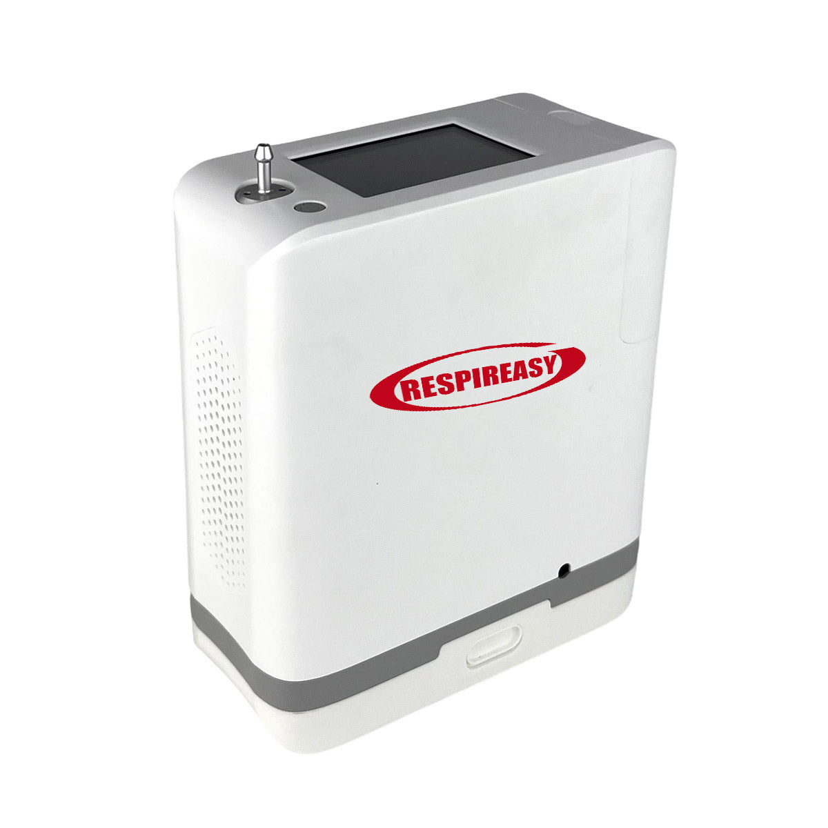 RESPIREASY Powerful Portable Compact Oxygen Concentrator 1-9 Liters 93% Purity O2 Generator Breathing Machine with Carrying Bag 12V-240V REC-9