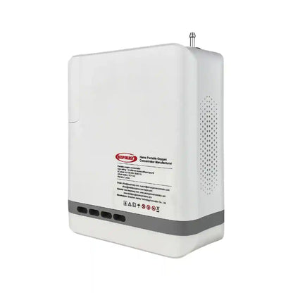 RESPIREASY Powerful Portable Compact Oxygen Concentrator 1-9 Liters 93% Purity O2 Generator Breathing Machine with Carrying Bag 12V-240V REC-9