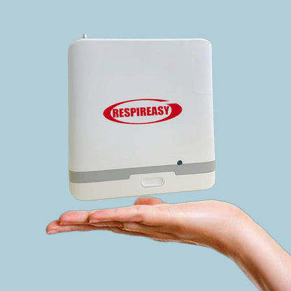 RESPIREASY Powerful Portable Compact Oxygen Concentrator 1-9 Liters 93% Purity O2 Generator Breathing Machine with Carrying Bag 12V-240V REC-9