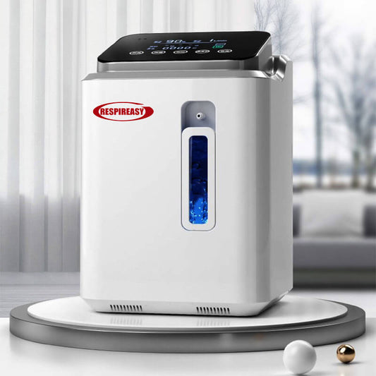 2026 Home Care Oxygen Concentrator High Flow Rate 2L-9L Adjustable Oxygen Generator High Purity Low Noise for Night Sleeping