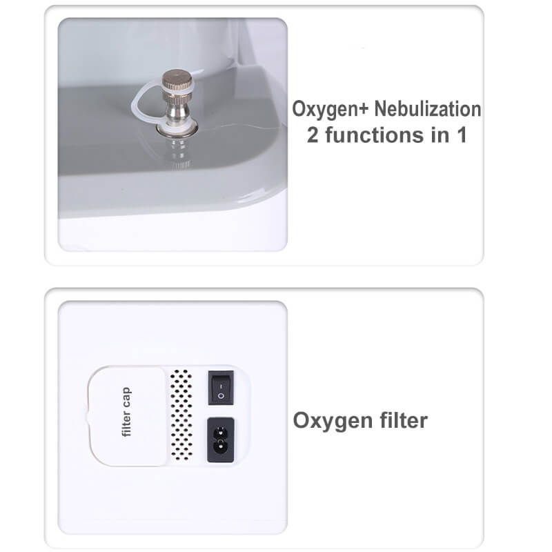 2026 Household Oxygen Concentrator 2-9 Liter Per Minute 93% High Purity Portable Oxygen Making Machine for Personal Breathing Use