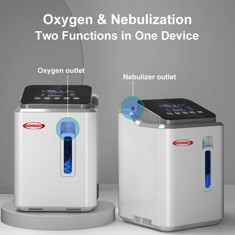 2026 Household Oxygen Concentrator 2-9 Liter Per Minute 93% High Purity Portable Oxygen Making Machine for Personal Breathing Use