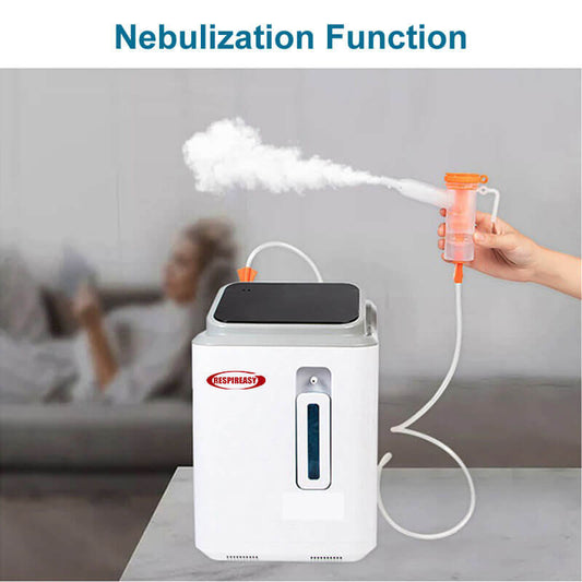 Kaufen Sie 2-9 Liter einstellbares, tragbares Sauerstoffkonzentratorgerät für den Heimgebrauch, 93 % Sauerstoffreinheit, kontinuierlicher O2-Generator