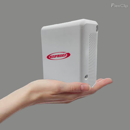 RESPIREASY 1.1kg Portable Compact Oxygen Concentrator 1-6 Liters 93% Purity O2 Generator Breathing Machine for Traveling 12V-240V RES-6