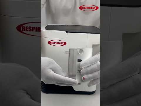 Concentrador de oxígeno portátil RESPIREASY para uso doméstico, flujo continuo de 1 a 8 litros por minuto, máquina concentradora de O2 110V/220V RE-E1L